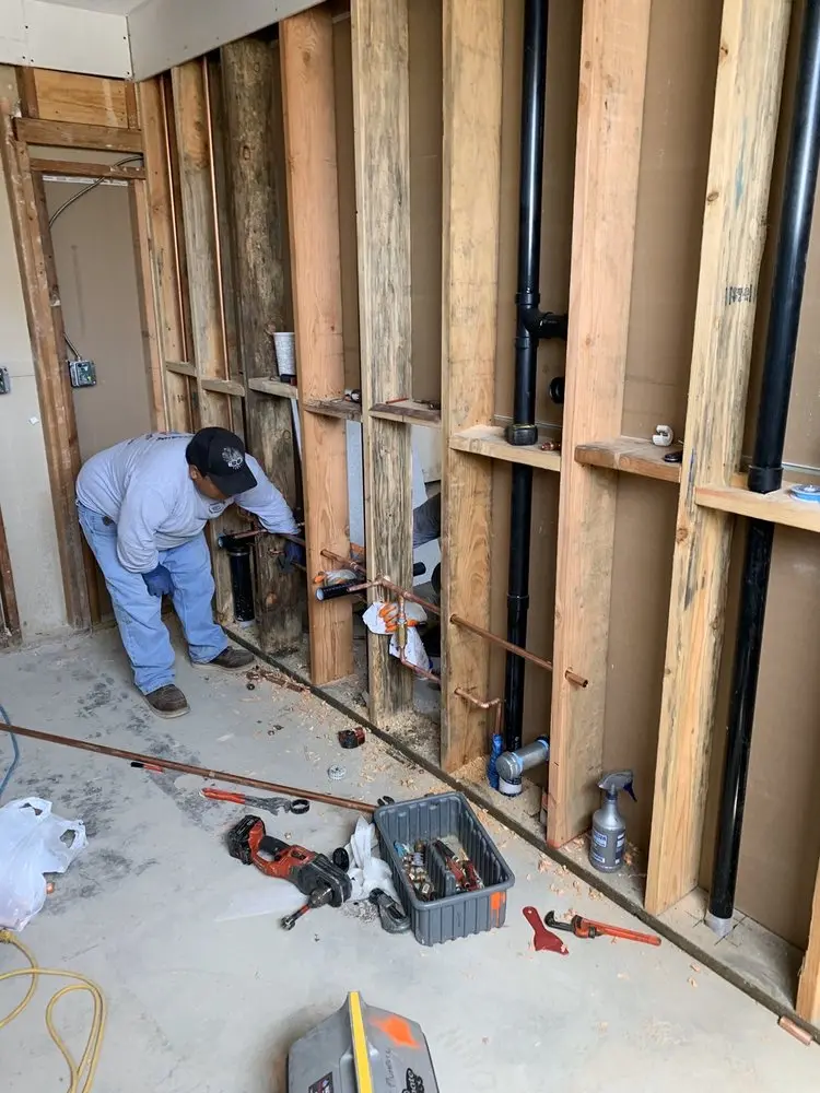 Commercial rough-in plumbing for Water Heater Replacement in Gastonia